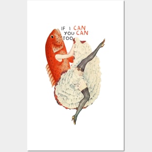 Can Can Posters and Art